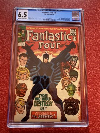 Fantastic Four 46 Cgc 6.  5 Ow/w Pages