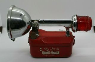 VINTAGE 1950 ' s Big Beam 104 Beacon Lamp Flashlight 3