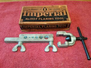 Imperial No.  193 - F Flaring Tool The Imperial Brass Mfg.  Co.  Chicago Usa