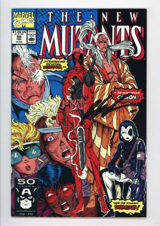 Mutants 98 Vol 1 Almost Perfect 1st Appearance Of Deadpool