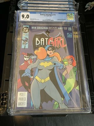 Batman Adventures 12 Cgc 9.  0 Vf/nm White Pages 1st Appearance Harley Quinn Dc