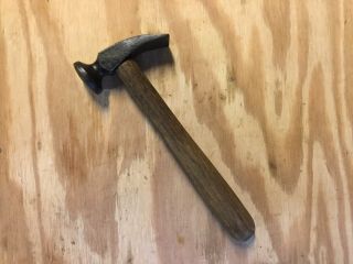 Vintage Cobbler Hammer 1 1/2” Face 15oz Shoemaker Leather Work Tool 3