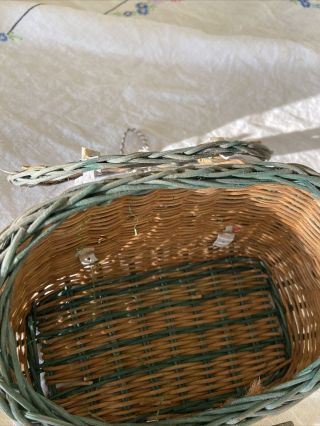 Picnic Basket Fishing Decoration Cabin Decor 3