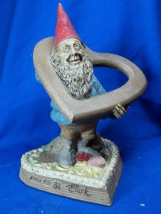 Barney 1991 Tom Clark Gnome - Figurine Cairn Studio Retired 2000 32
