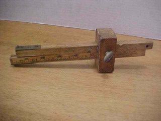 Antique Stanley Scribe No 71 Double Bar Mortise Marking Gauge
