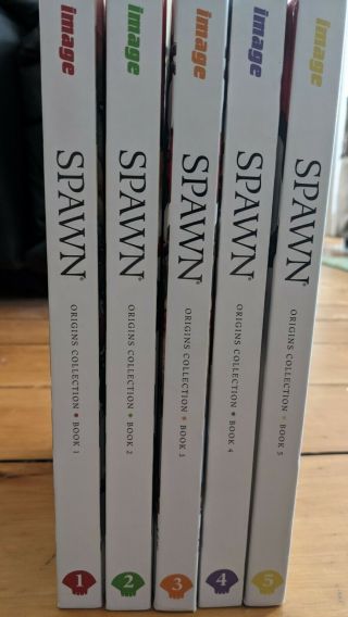 Spawn Origins 1 - 5 By Todd Mcfarlane (2010,  Hardcover Very Good) Rare