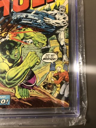 Incredible Hulk 180 - Marvel 1974 CGC 4.  5 OW TO WHITE PAGES 1st App Wolverine 4