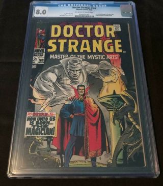Marvel Comics Doctor Strange 169 Cgc 8.  0 Ow - W First In Own Title