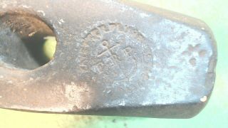 Vintage - - Fayette R.  Plumb - - N & Co - Cast Steel 8 Lb - Sledge Hammer Head