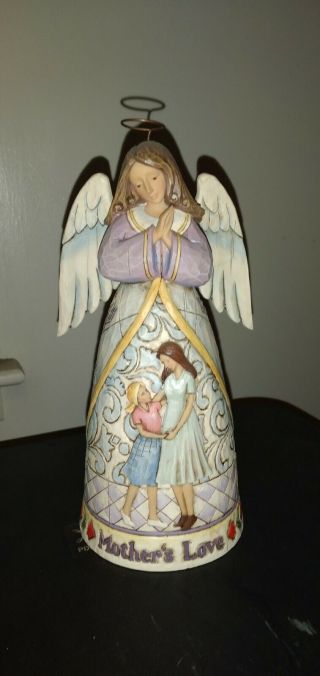 Jim Shore Angle " There’s Nothing Like A Mother’s Love " Figurine 2007