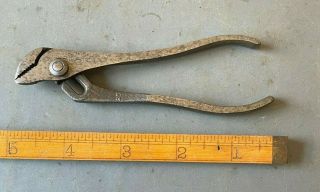 4 - 1/2 " Vintage Williams Usa Pl - 1519 Ignition Pliers 4 - Position Tongue & Groove