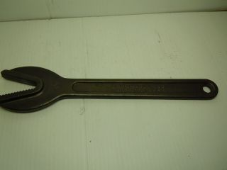Vintage J.  H.  Williams & Co No 2 - 1/2 Bull Dog Alligator Wrench Drop Forged U.  S.  A