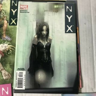 2004 Marvel Comics Nyx 1 - 7 Complete With 3 - 1st Appearance Of X - 23 -