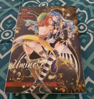 Rare Oop Umineko When They Cry Manga Volume 2 Episode 6 Dawn Of The Golden Witch