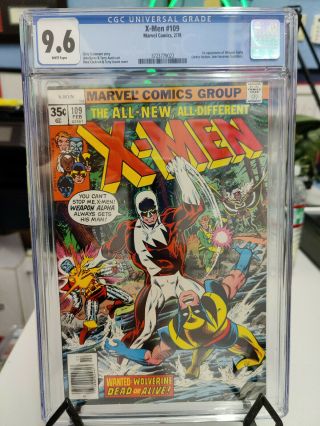 Uncanny X - Men 109 (1963 Series) - Cgc Grade 9.  6 - 1st Appearance Weapon Alpha