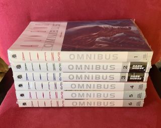 Aliens: Omnibus,  Vols.  1 2 3 4 5 6 Complete Set Dark Horse Tpbs Paperback