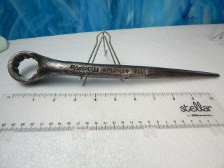 Vintage Antique Plomb No.  2616 Spud Wrench Tire Lug Collectible Tool Pat.  11/16 "