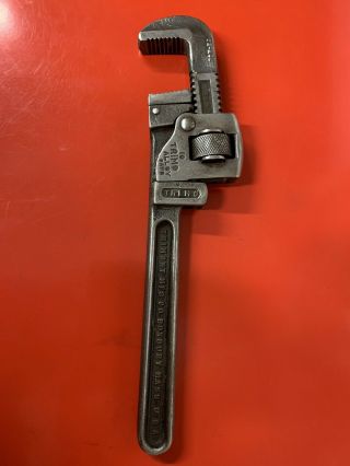 Trimont Alloy 10 " Drop Forged Trimo Pipe Wrench Usa
