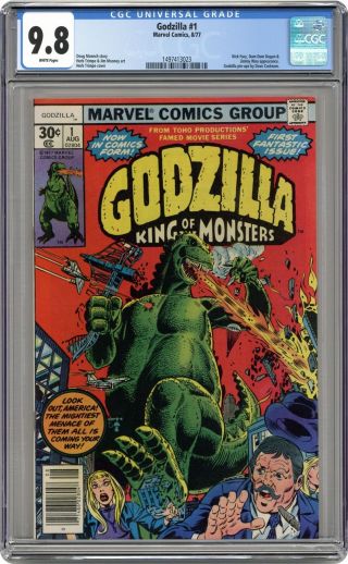 Godzilla 1 Cgc 9.  8 1977 1497413023