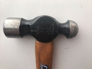 Vintage Blue Point 8 oz Ball Peen Hammer With Hickory Handle Very 2