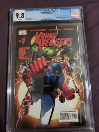 Young Avengers 1 Cgc 9.  8 Marvel 2005 1st Kate Bishop,  Young Avengers,  Wiccan