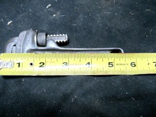 Vintage Ridgid 5 1/2 " Adjustable Pipe Wrench