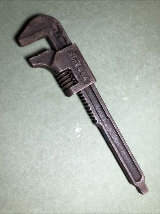 Vintage Ford Usa | 9.  25 " Adjustable Monkey Wrench | Marked Small S
