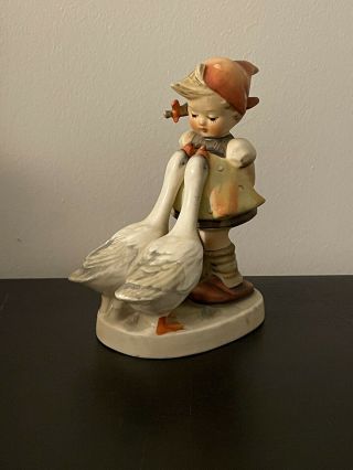 Goebel Hummel Figurine 47 3/0 " Goose Girl " Tmk 3