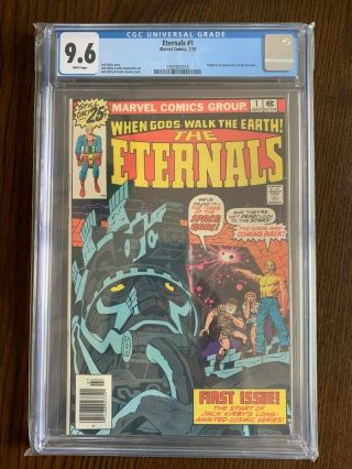 The Eternals 1 | Cgc 9.  6 White Pages | 1976