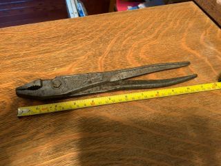 Old Tools Antique Kraeuter Heavy Duty U.  S.  Military Pliers Wwii