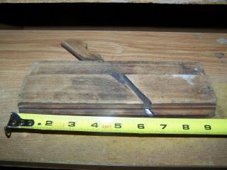 Ol Molding Plane Stamped Bensen & Crannell,  Albany Tongue & Groove Plane