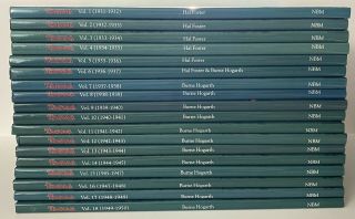 Tarzan In Color Complete Set Vol 1 - 18 Nbm Flying Buttress Foster Burne Hogarth