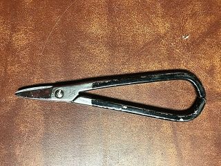 Vintage Wiss J - 7s Light Metal Cutting Snips Made In U.  S.  A.
