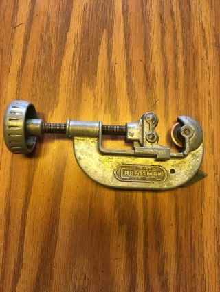 Vintage Craftsman 5533 Tubing Pipe Cutter
