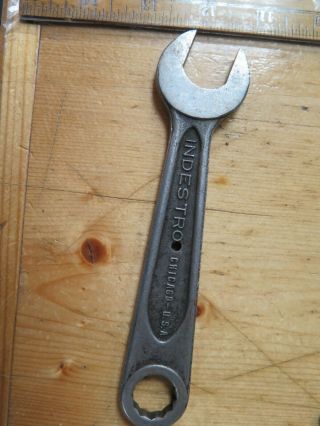 Vintage Select Steel 3/4 " & 5/8 " Duro Indestro Open - Box Wrench Usa Old