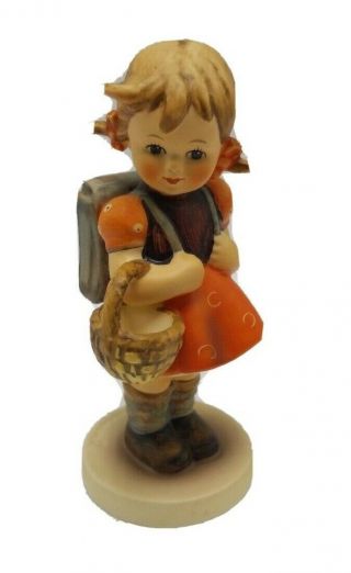 Goebel Hummel " School Girl " Figurine 81/0 Tmk - 3