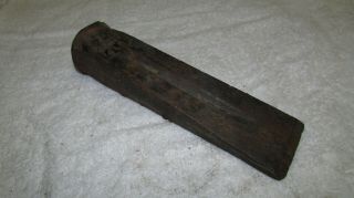 Vintage Stanley Wood Splitting Wedge 4 Pound Firewood Splitting Wedge Tree 4lb