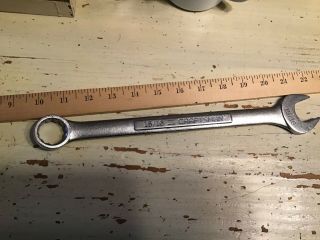 Craftsman - V - Series 15/16 Combination Wrench 44704 Very Good.