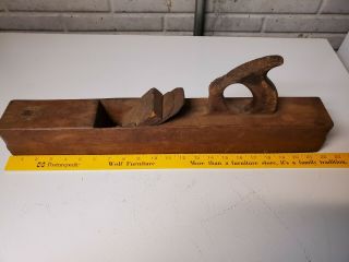 Vintage Wooden Block Plane 22 Inches Long