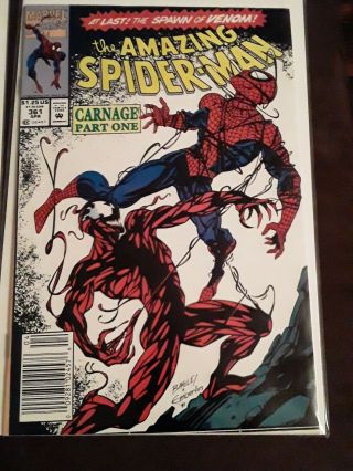 The Spider - Man 361,  362,  363,  (apr 1992,  Marvel)