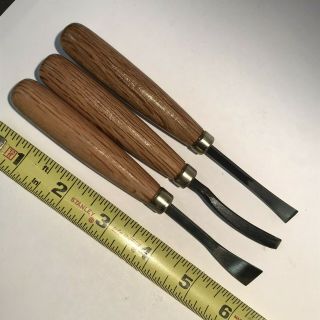 Mifer 3 Piece Wood Carving Set.  Made In Spain.