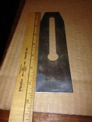 Sweet Heart 2 Inch Cutter Iron From Stanley Bailey No.  4 Plane Type 13 7 - 1/2 "
