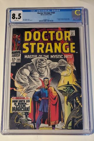 Doctor Strange 169 Cgc 8.  5 1st Solo Strange In Own Title (origin) Mcu Coming.