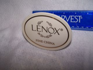 Lenox Dealer Display Sign Hand Painted In China No Damage 1050