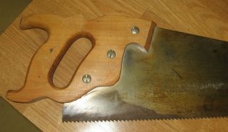 28 " Vintage Hand Saw 5 Tooth