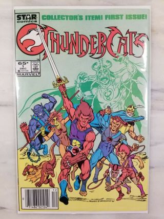 Thundercats 1 Newsstand Cgc Ready 1st Print Star Comics 1985