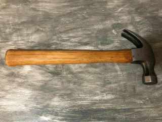 VTG Stanley JOBMASTER 101 - 1/2 16oz Head Curve Claw Carpenters Hammer BIN 3