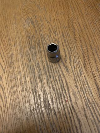 Snap On Tools 10mm Shallow Metric Socket,  3/8 " Drive,  6 Point,  Part Fsm101