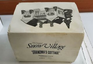 Dept 56 Snow Village Series Grandma 
