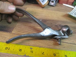Vintage Unmarked Saw Set Pliers Atkins Crosscut Hand Tool Stearns